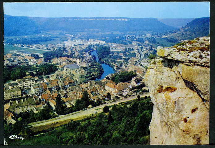 Vallée de la Loue, vue panoramique (avant 1982)
