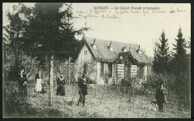 Le chalet, entrée principale