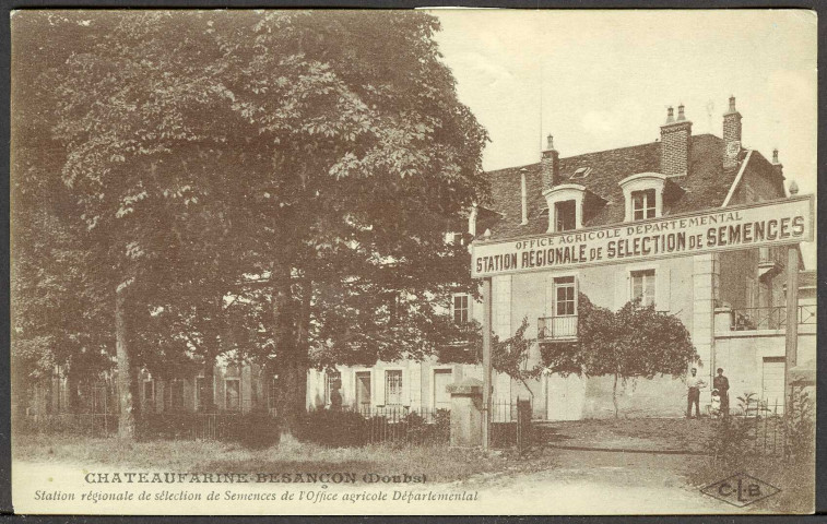 Station régionale de sélection de semences de l'Office agricole départementale
