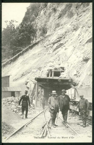 Vallorbe. Tunnel du Mont d'Or
