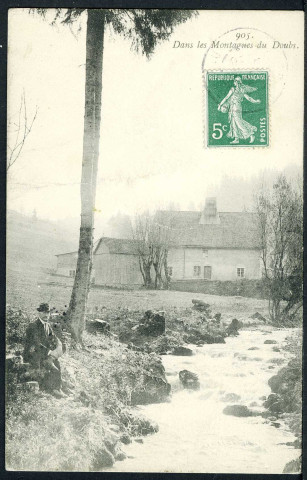 Montagnes du Doubs après le pâturage