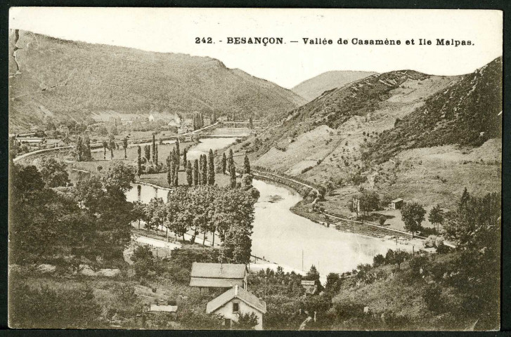 Vallée de Casamène et l'île Malpas