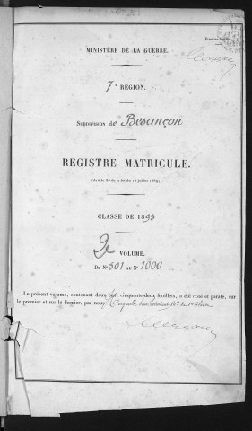Volume 2, nos 501 à 1000
