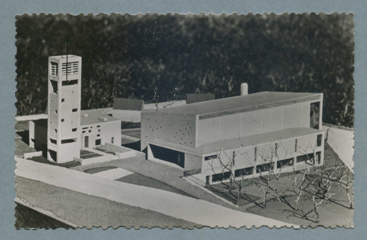 Maquette de l'église Saint-Pie X