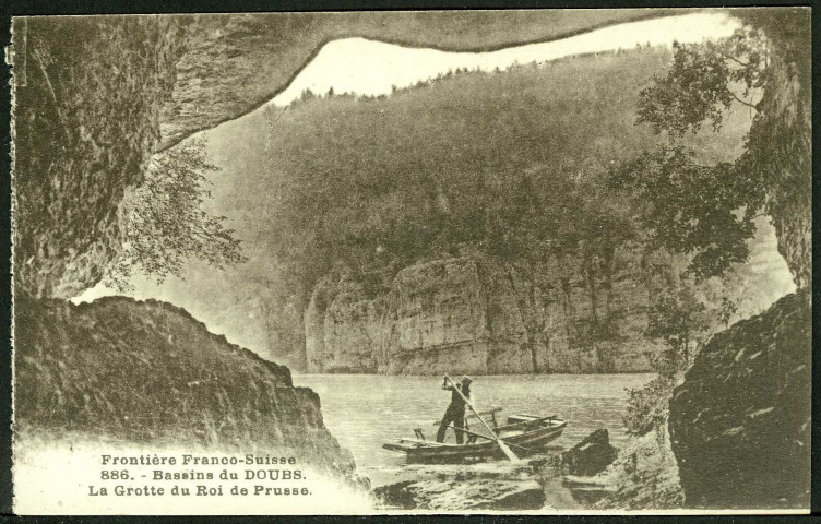Bassins du Doubs, la grotte du Roi de Prusse