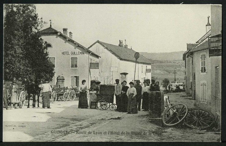 Route de Lyon, hôtel de la Truite e la Loue