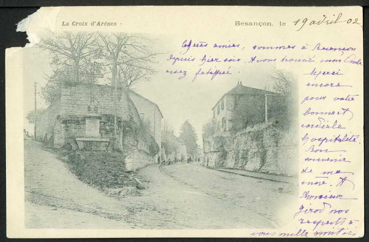 La croix d'Arènes