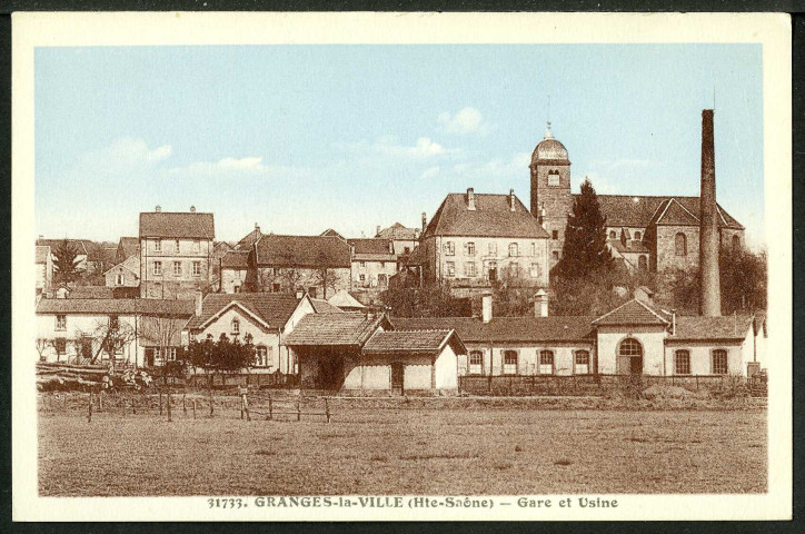Gare et usine