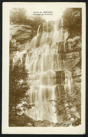 Cours du Hérisson. Cascade en Eventail