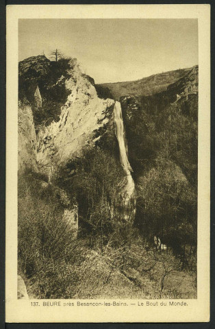 La cascade du Bout du Monde