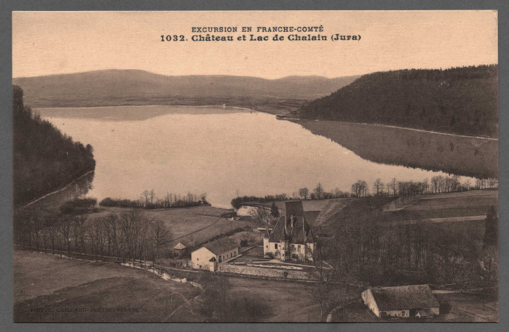 Château et lac de Chalain