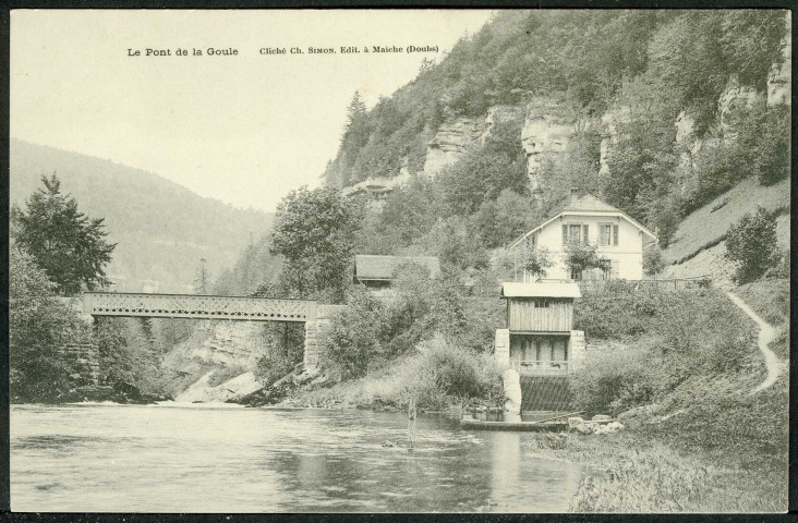 Le pont de la Goule