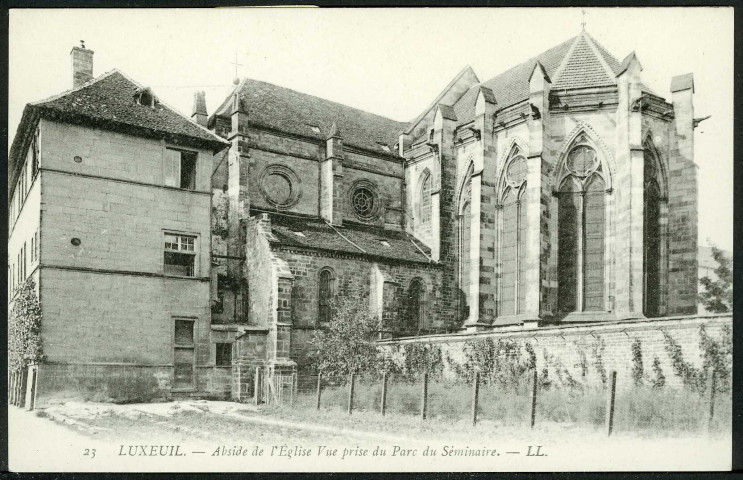 Abside de l'église