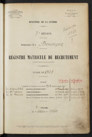 Volume 3, nos 1229 à 1500