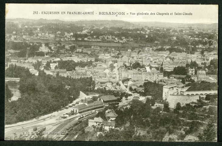 Vue générale des Chaprais et de Saint-Claude