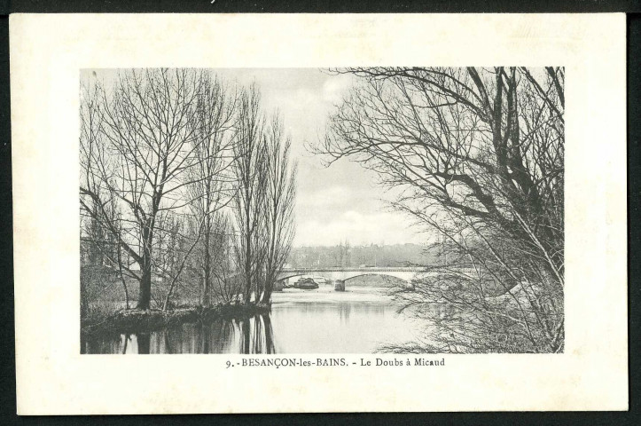 Le Doubs à Micaud