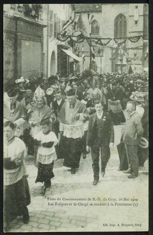 Fête du couronnement de Notre-Dame de Gray