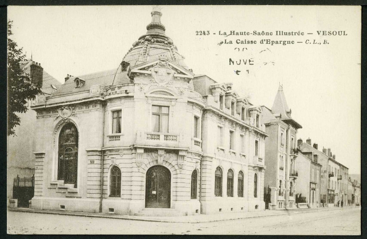 La caisse d'épargne