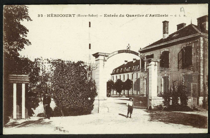 Entrée du quartier d'artillerie