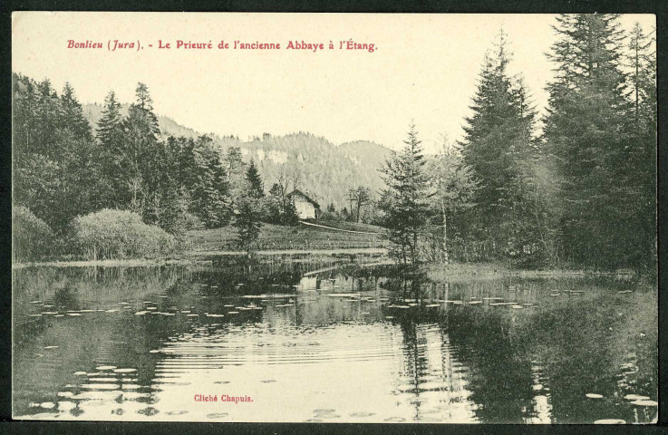 Le lac et l'ancienne abbaye