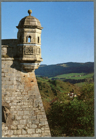 Château de Joux, échauguette Louis XIV