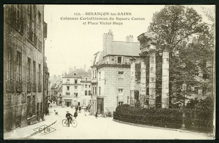 Vue du square archéologique Castan