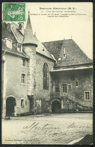 Cour de l'ancien archevêché