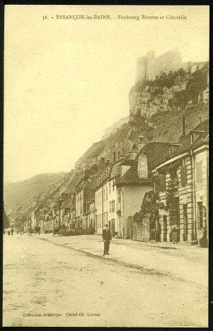 Faubourg Rivotte et citadelle