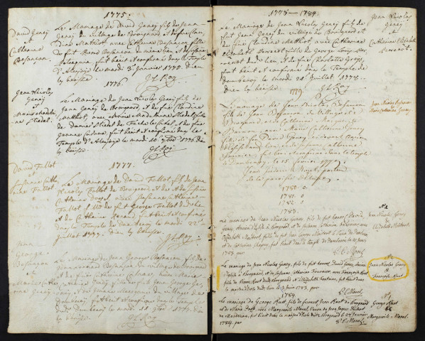 M 1765-1792 (protestants)