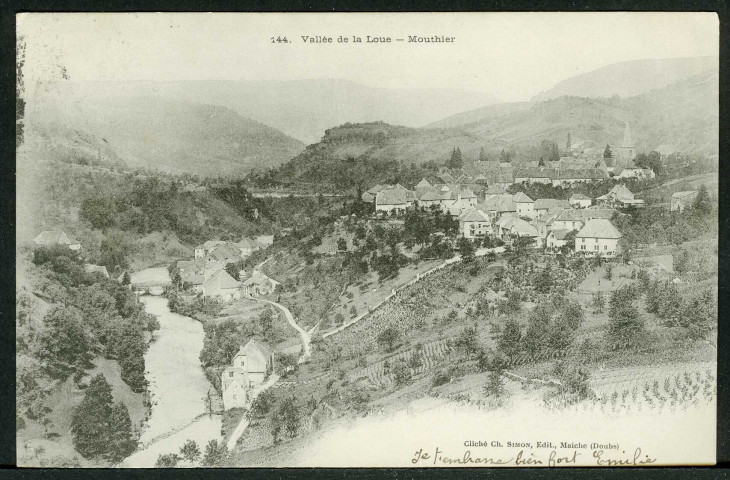 Vallée de la Loue, Mouthier