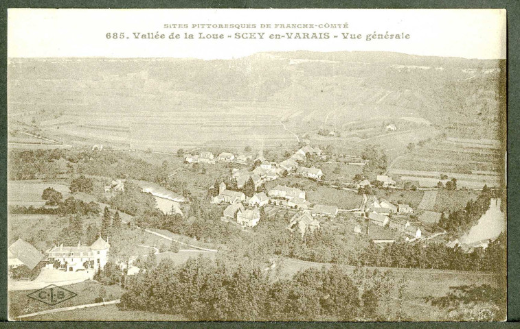 Vue générale du village