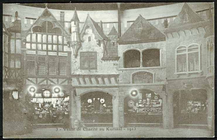 Vente de charité au kursaal
