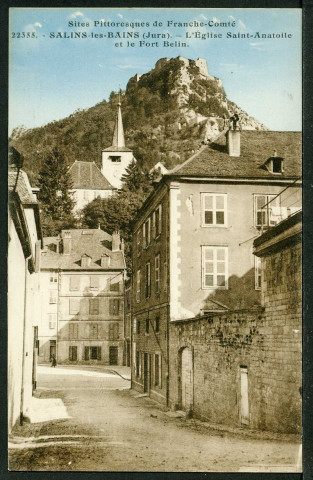 L'église Saint-Anatoile et le fort Belin