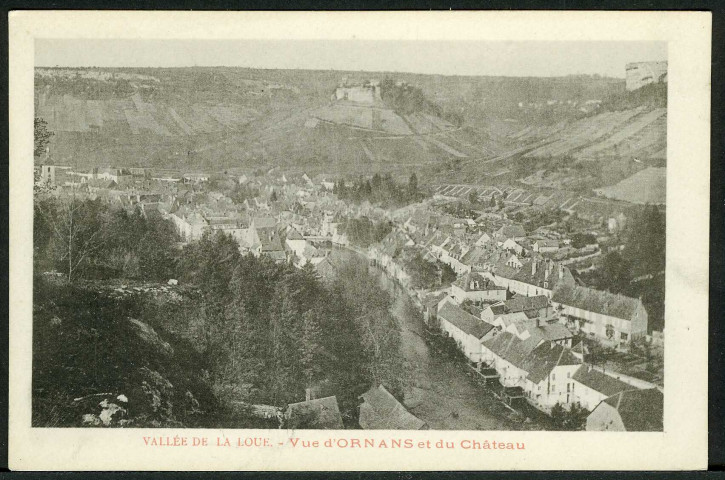 Vue générale avec le château