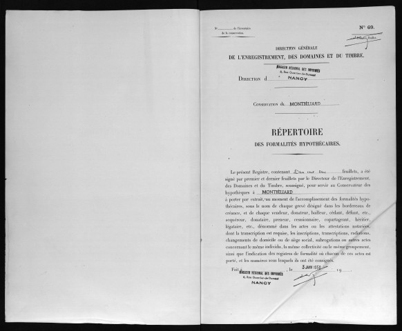 Volume n° 253