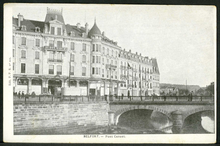 Le pont Carnot