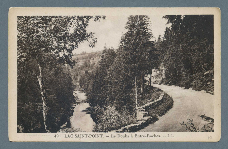 Le Doubs à Entre-Roches