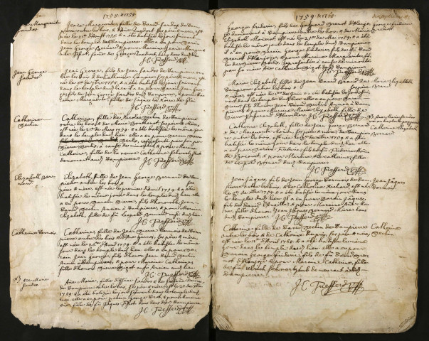 B 1755-1793 (protestants)