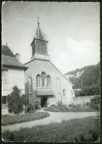 Façade de l'abbaye