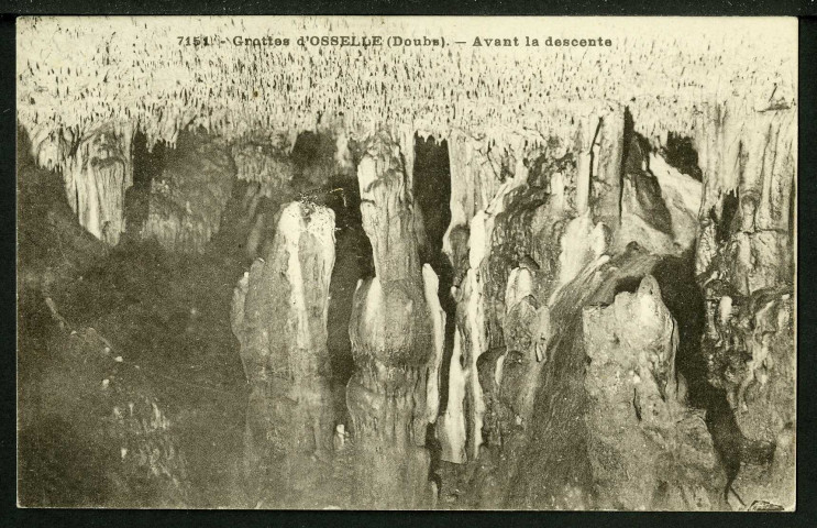 Grotte, avant la descente
