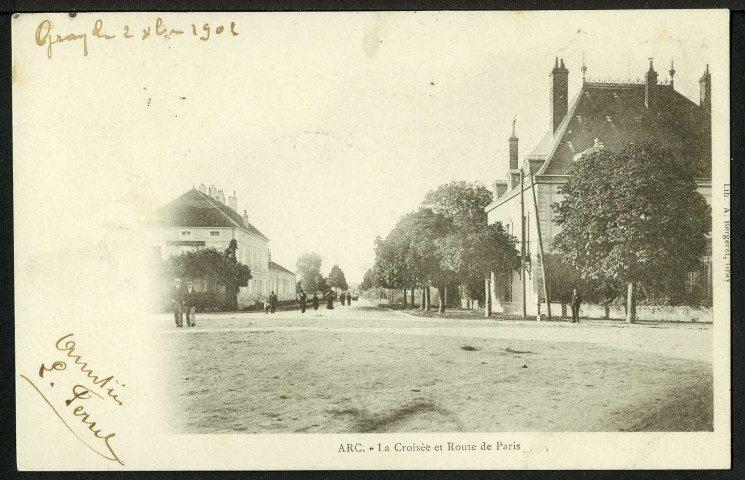 La Croisée et route de Paris