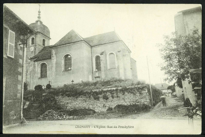 L'église, rue du Presbytère