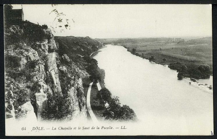 La chapelle et le saut de la Pucelle