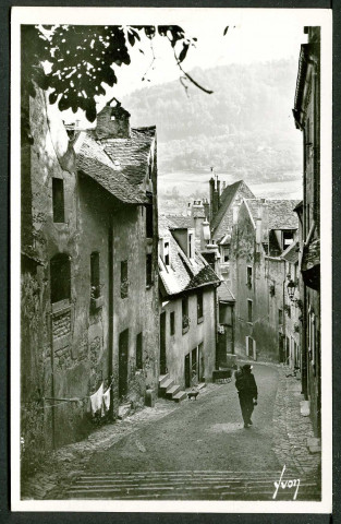 Vue de la rue du Chambrier