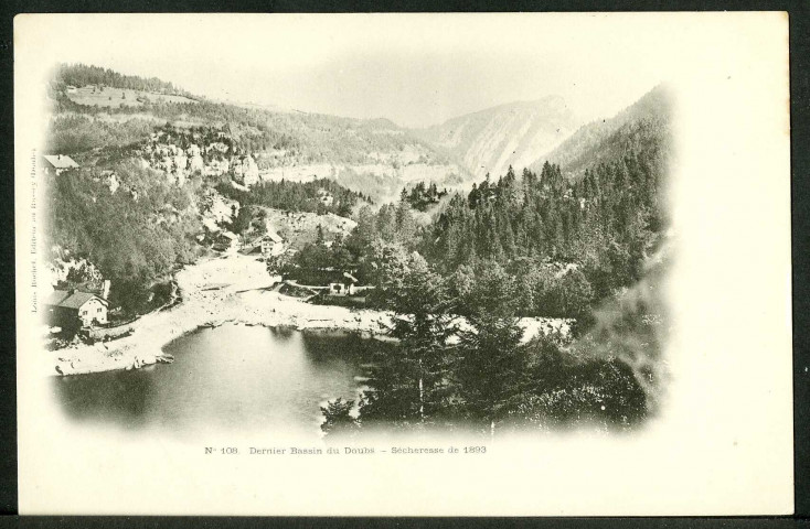 Dernier bassin du Doubs, sécheresse de 1893