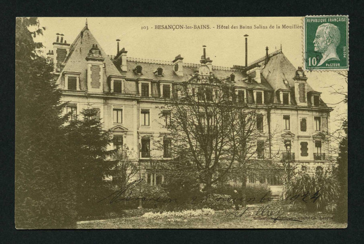 Hôtel des Bains Salins-de-la-Mouillère