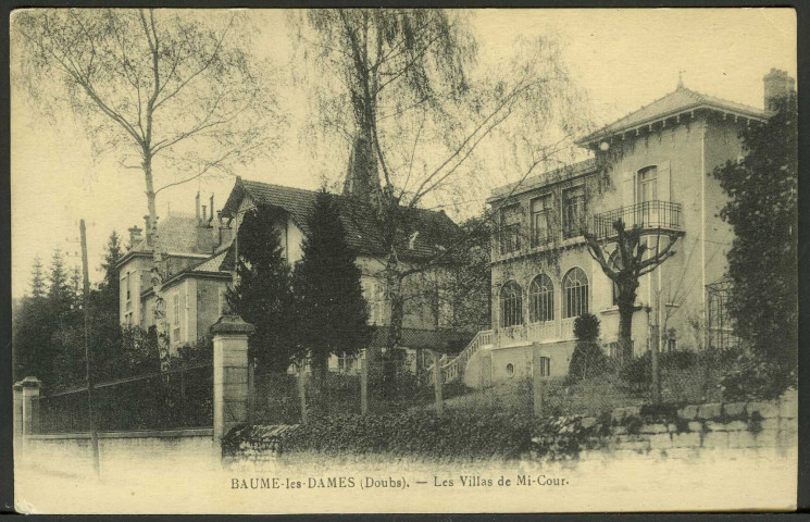 Les villas de Mi-Cour