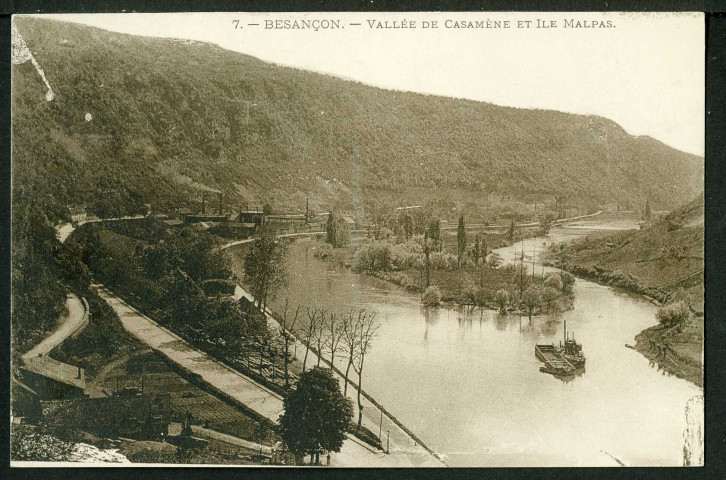 Vallée de Casamène et île Malpas