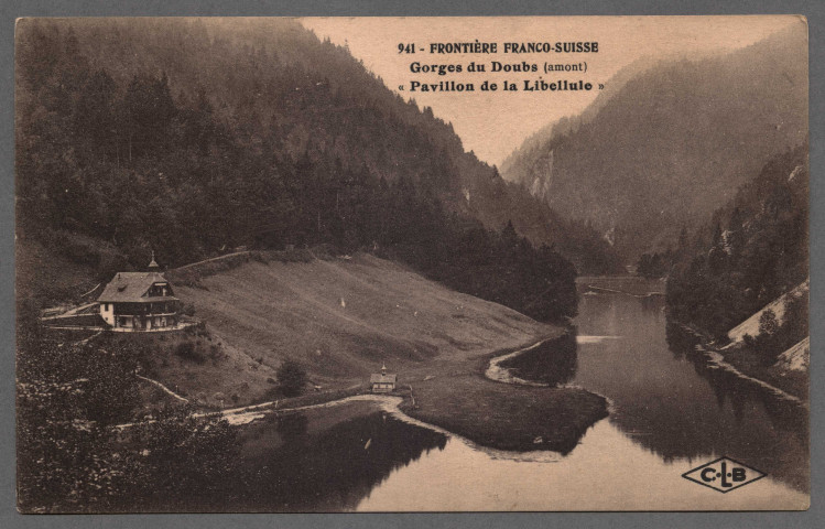 Gorges du Doubs. "Pavillon de la Libellule"