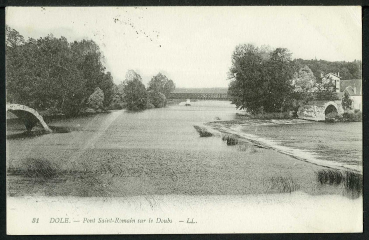 Les ruines du pont romain